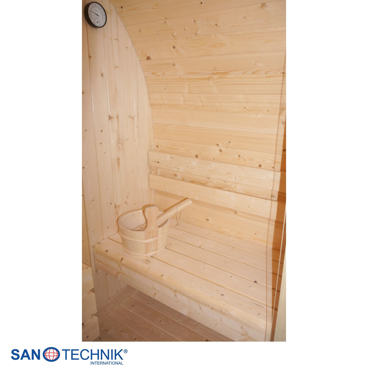 Outdoor Sauna ISLAND L für 2 Personen