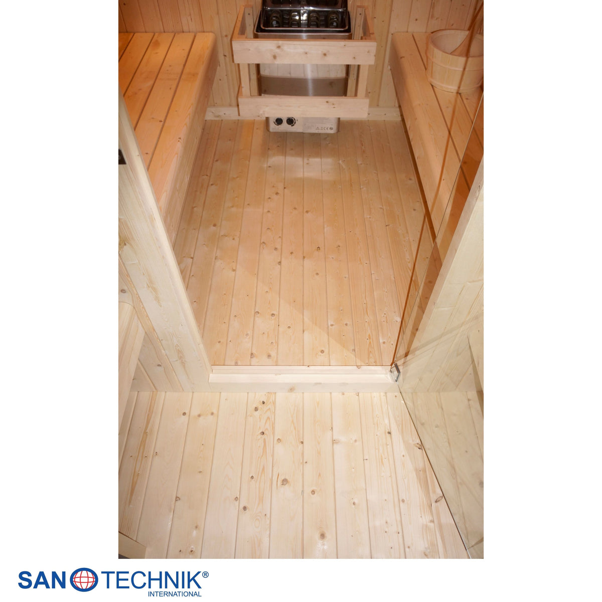 Outdoor sauna ISLAND XL for 4 people