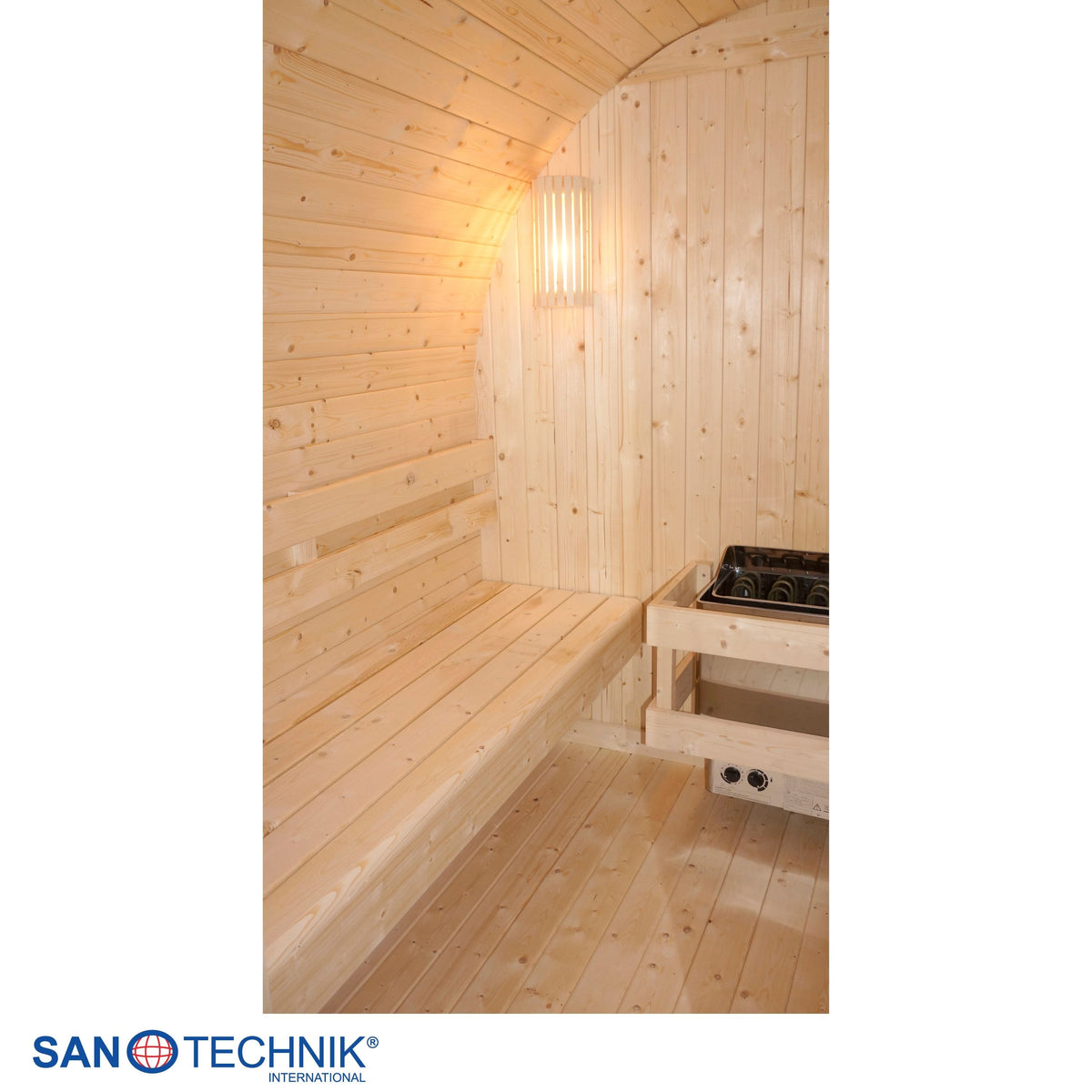 Outdoor sauna ISLAND XL for 4 people