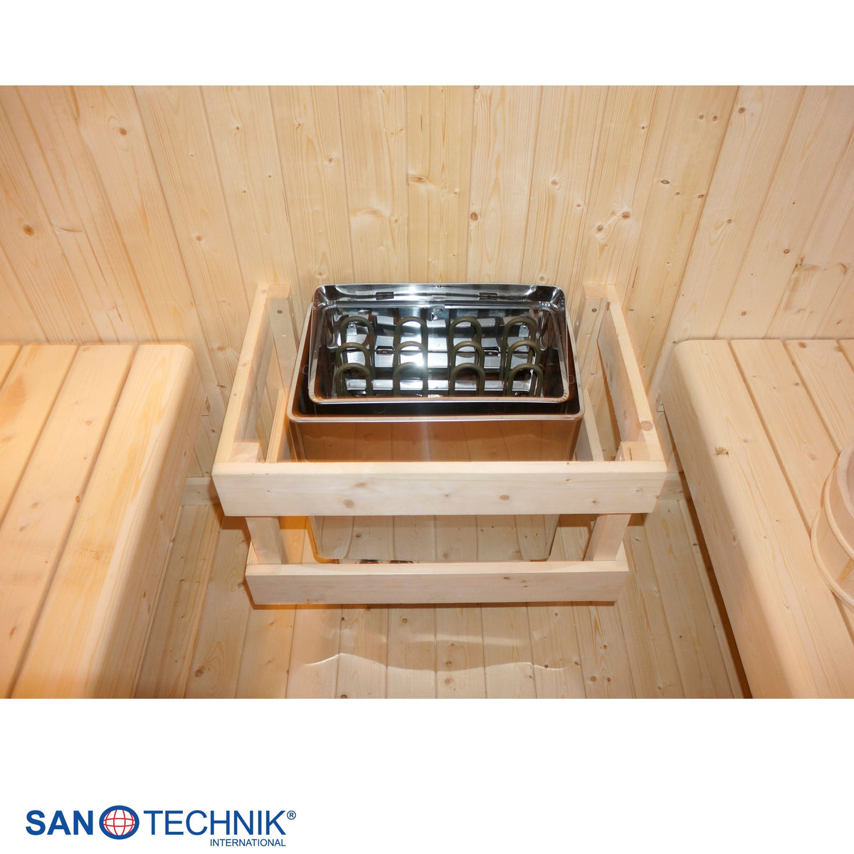 Outdoor sauna ISLAND XL for 4 people