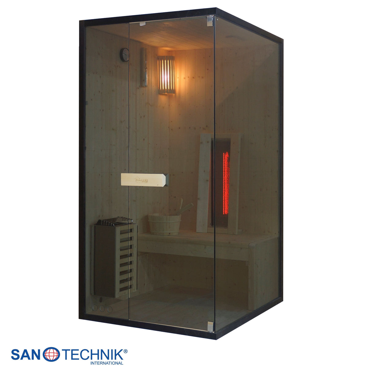 Sauna & Infrarotkabine GLACIER S für 1 Person