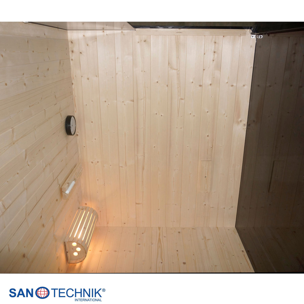 Sauna y cabina de infrarrojos GLACIER S para 1 persona