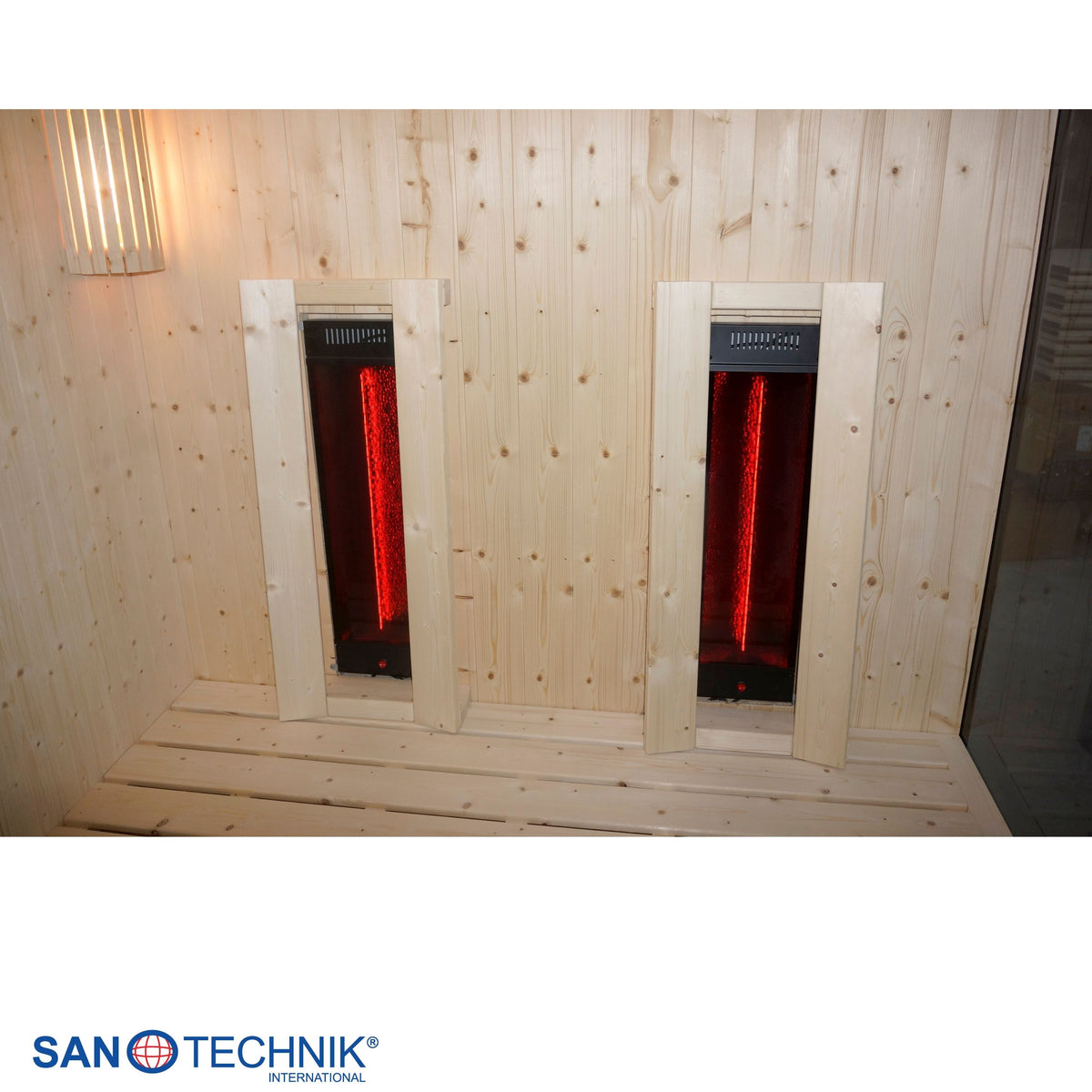Sauna & Infrarotkabine GLACIER XL für 2-3 Personen