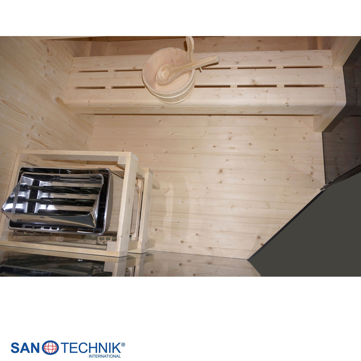 Sauna & Infrarotkabine GLACIER XL für 2-3 Personen