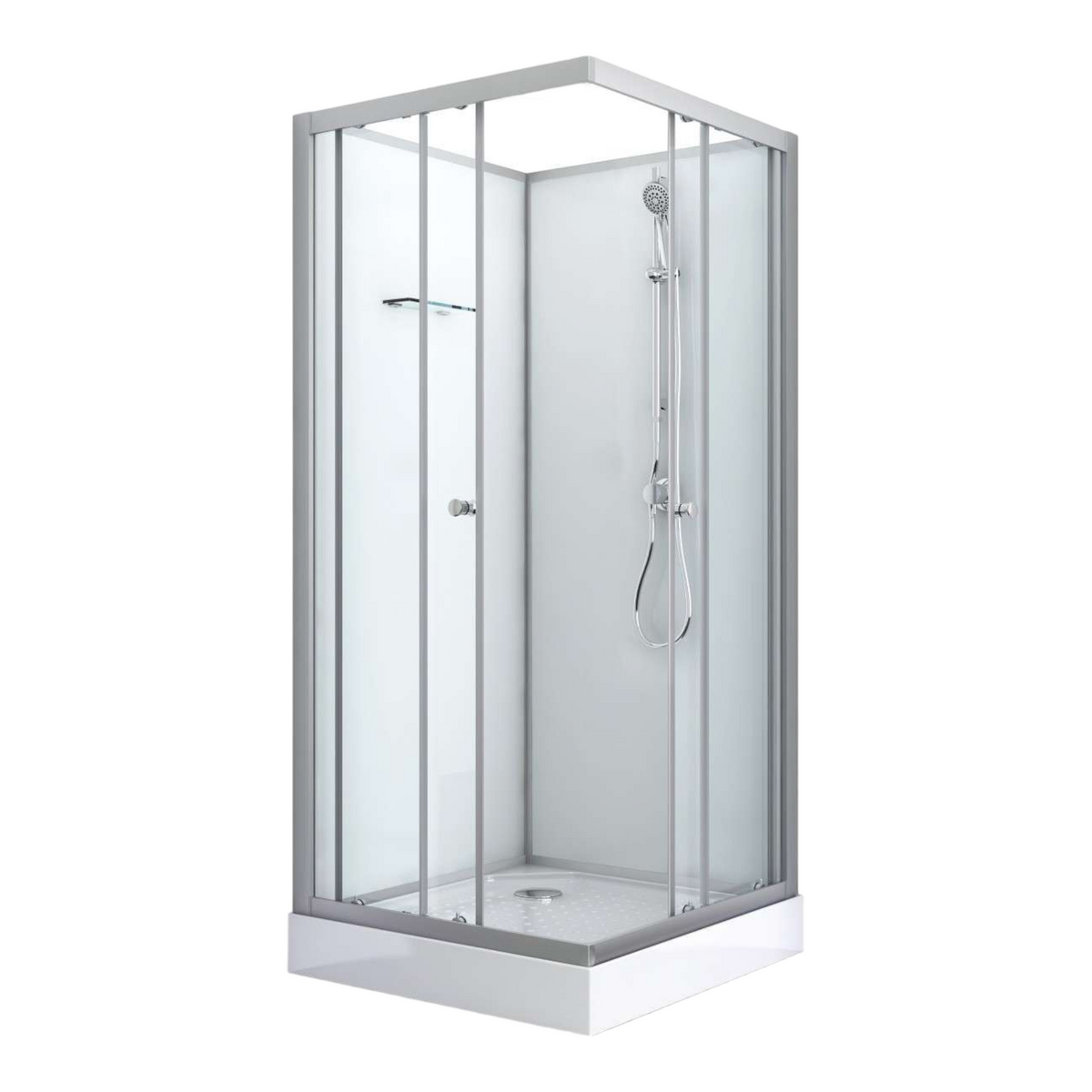 Cabina de ducha integral FORTE 80x80|90x90x203 cm