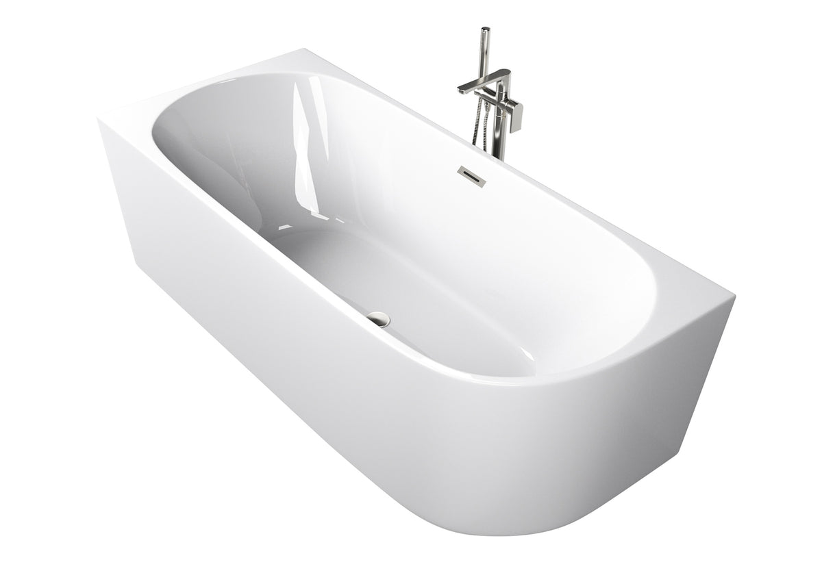 Faro corner bathtub in 3 different sizes