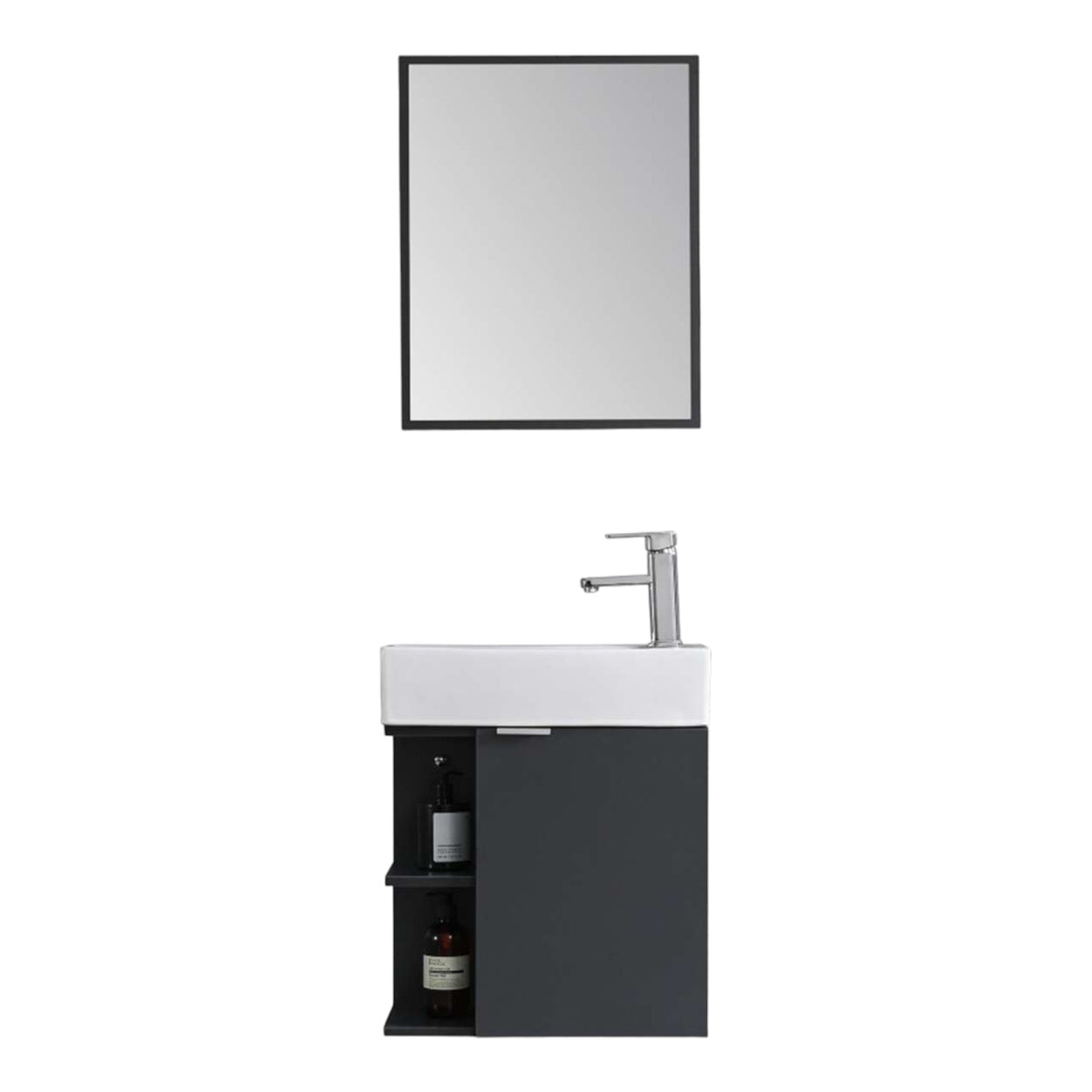 Conjunto mueble de baño PRIMAVERA 50 GRIS