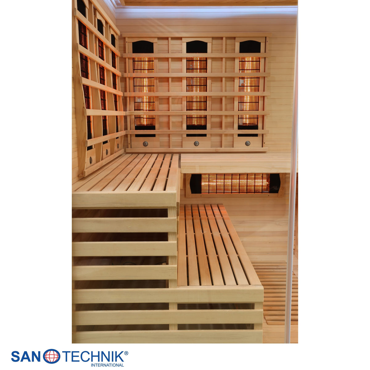 Infrared cabin DELUXE for 3-4 people