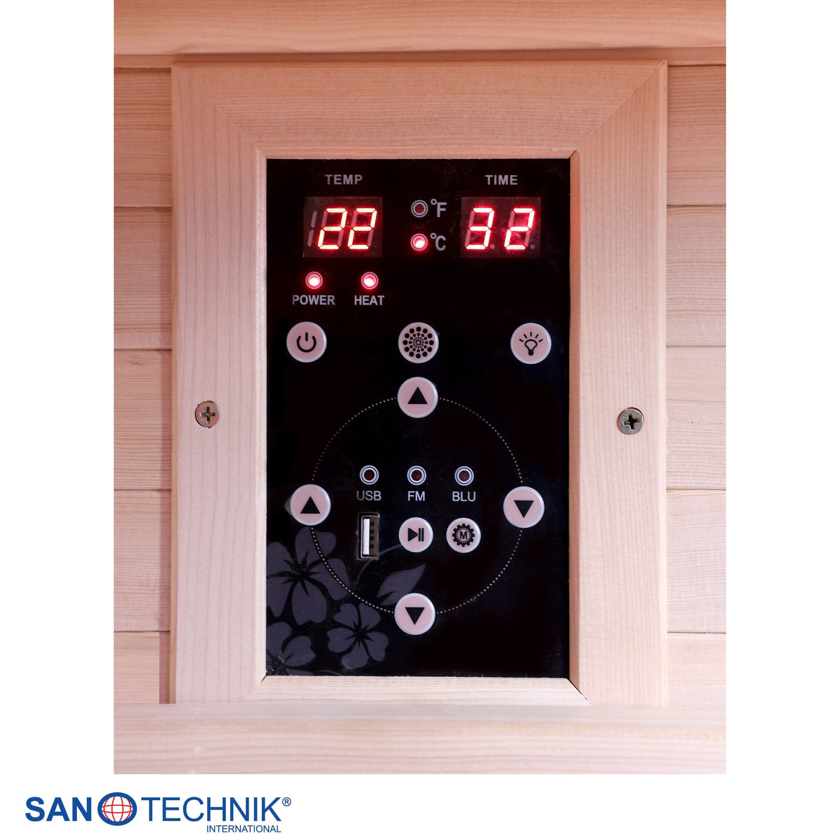 Infrared and Finnish sauna TWINCOMBI for 2 people