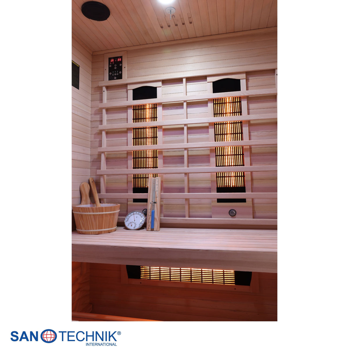 Infrared and Finnish sauna TWINCOMBI for 2 people