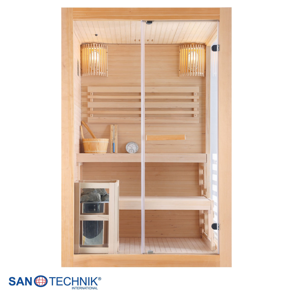 Finnische Sauna PANORAMA | für 2 Personen