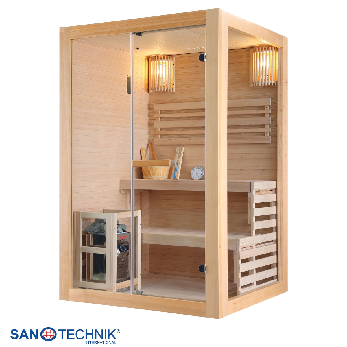 Finnische Sauna PANORAMA | für 2 Personen