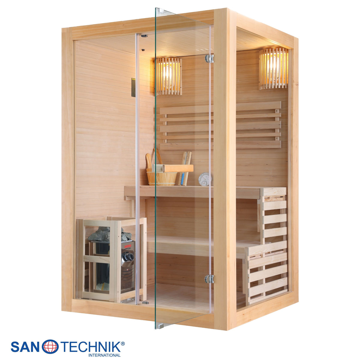 Finnische Sauna PANORAMA | für 2 Personen