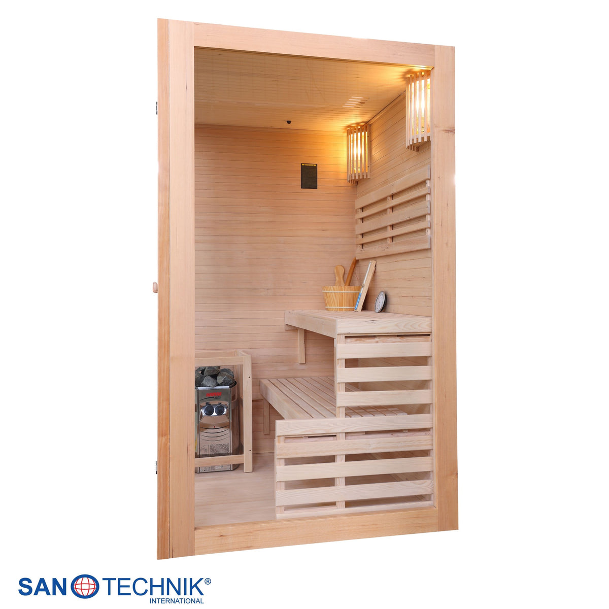 Finnische Sauna PANORAMA | für 2 Personen