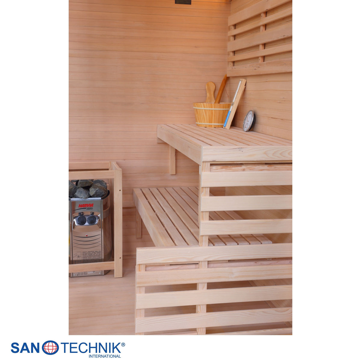 Finnische Sauna PANORAMA | für 2 Personen