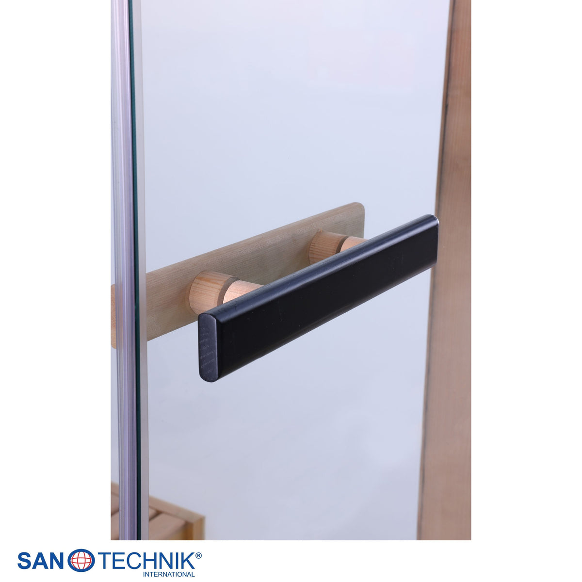 Finnische Sauna PANORAMA BLACK | für 2 Personen