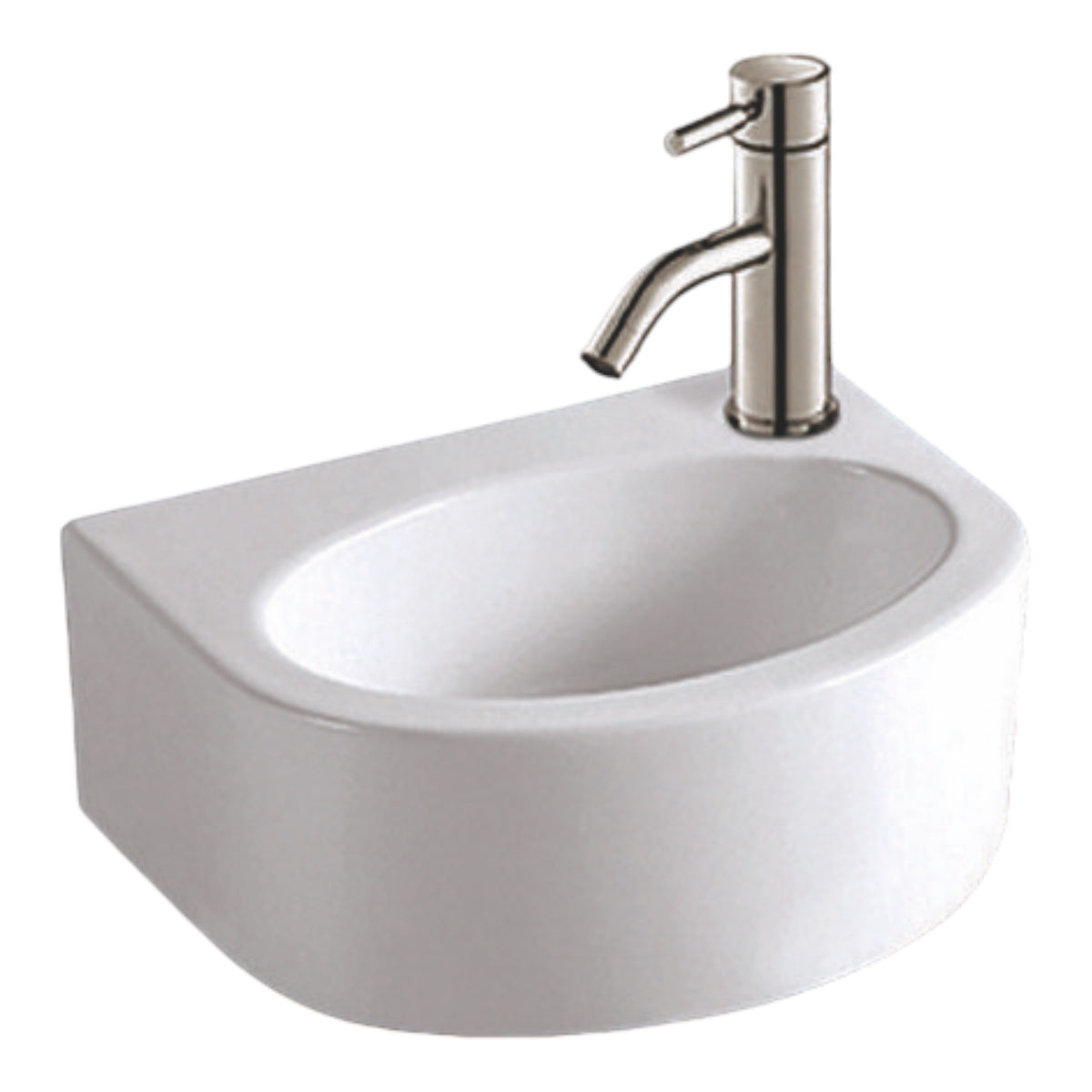 Lavabo de cerámica de superficie 30x22,5x11,5 cm