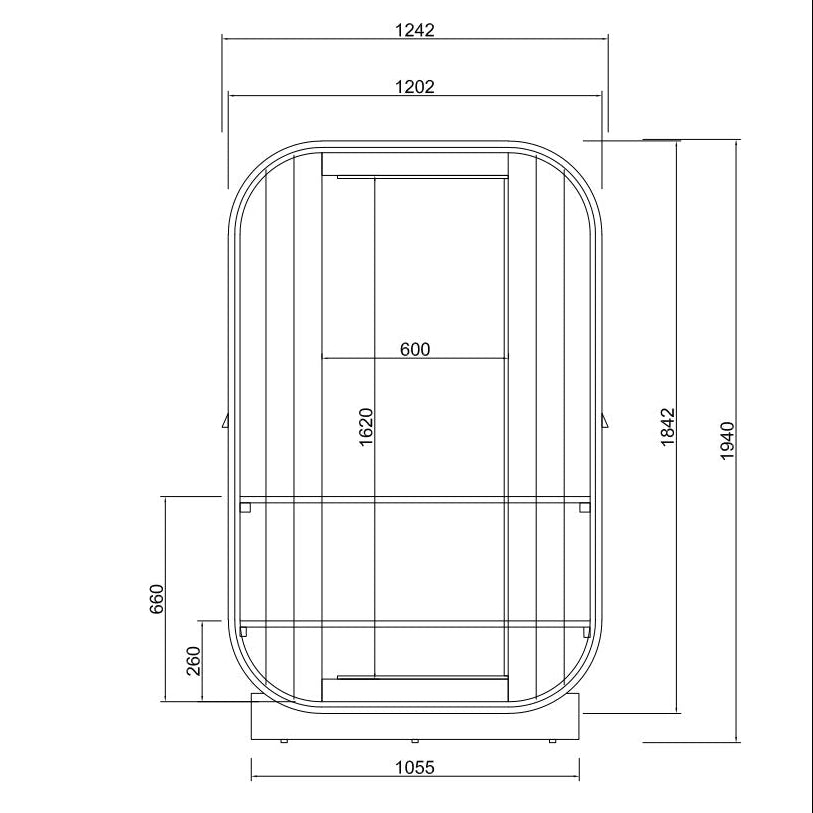 Sauna de barril al aire libre LINDHOLM para 1-2 personas