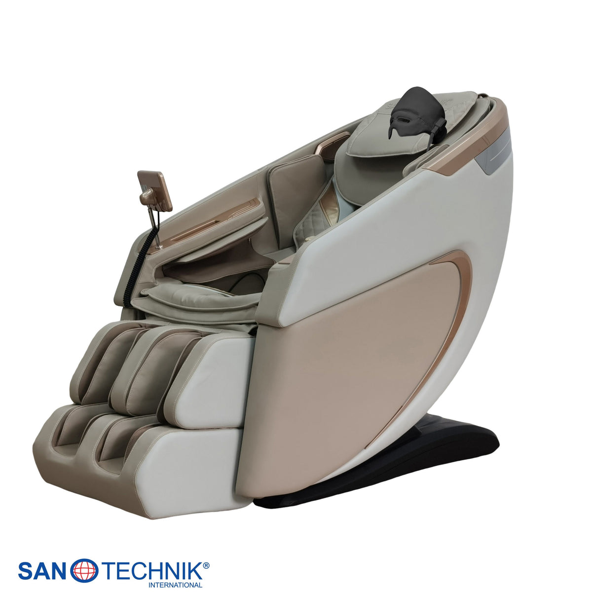 RESTORA Luxus-Massagesessel beige/creme