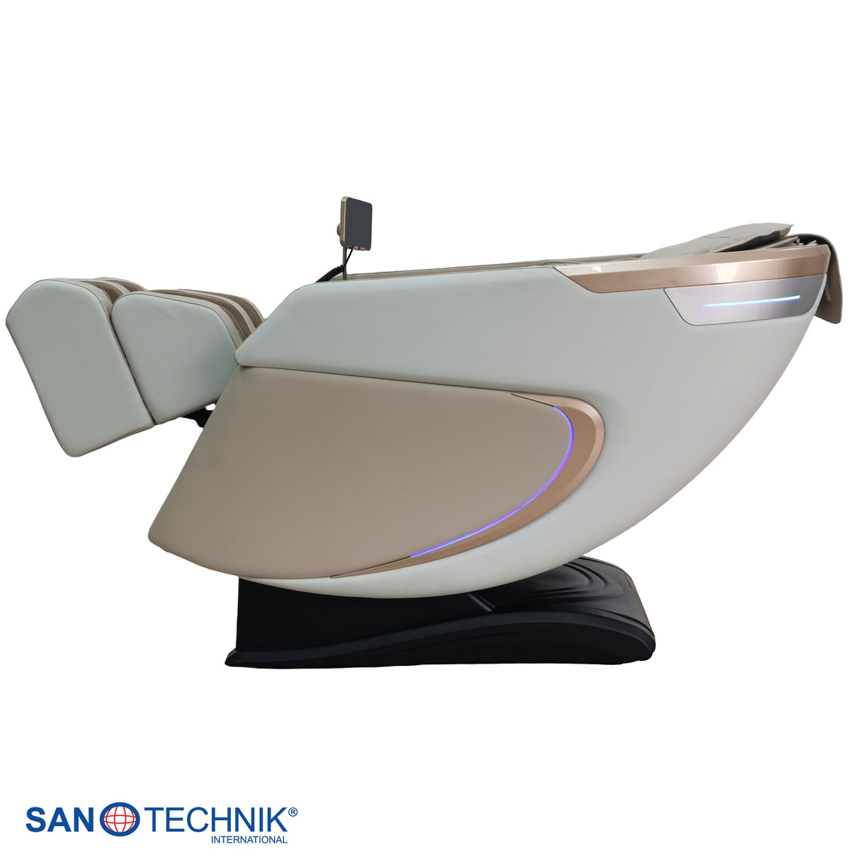 RESTORA Luxus-Massagesessel beige/creme