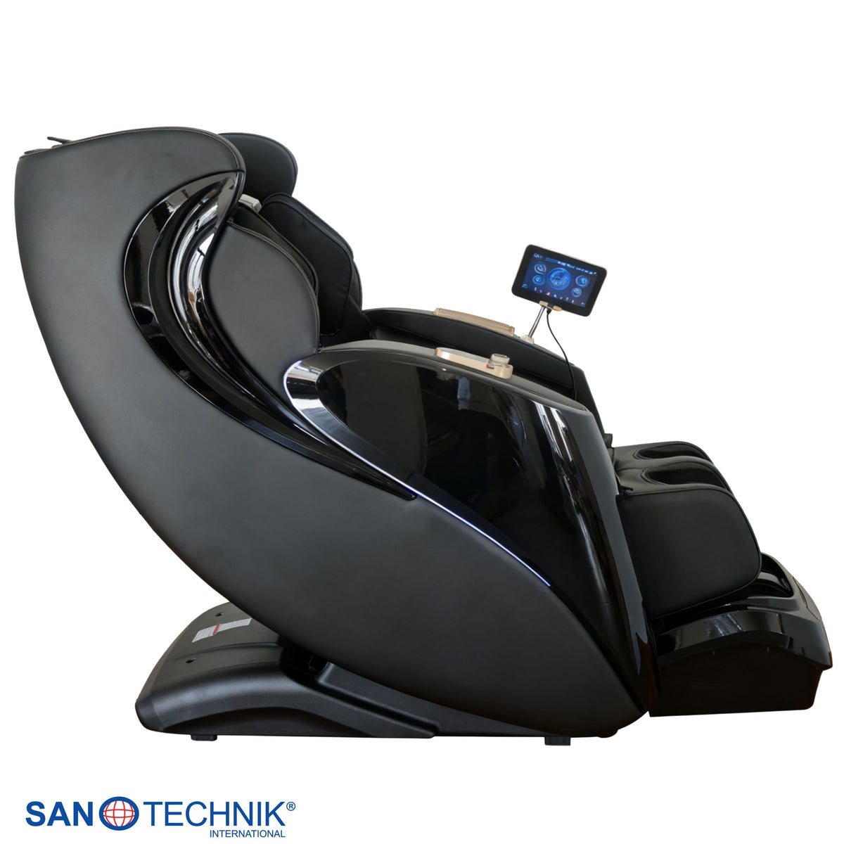 LUXORA Luxus-Massagesessel schwarz