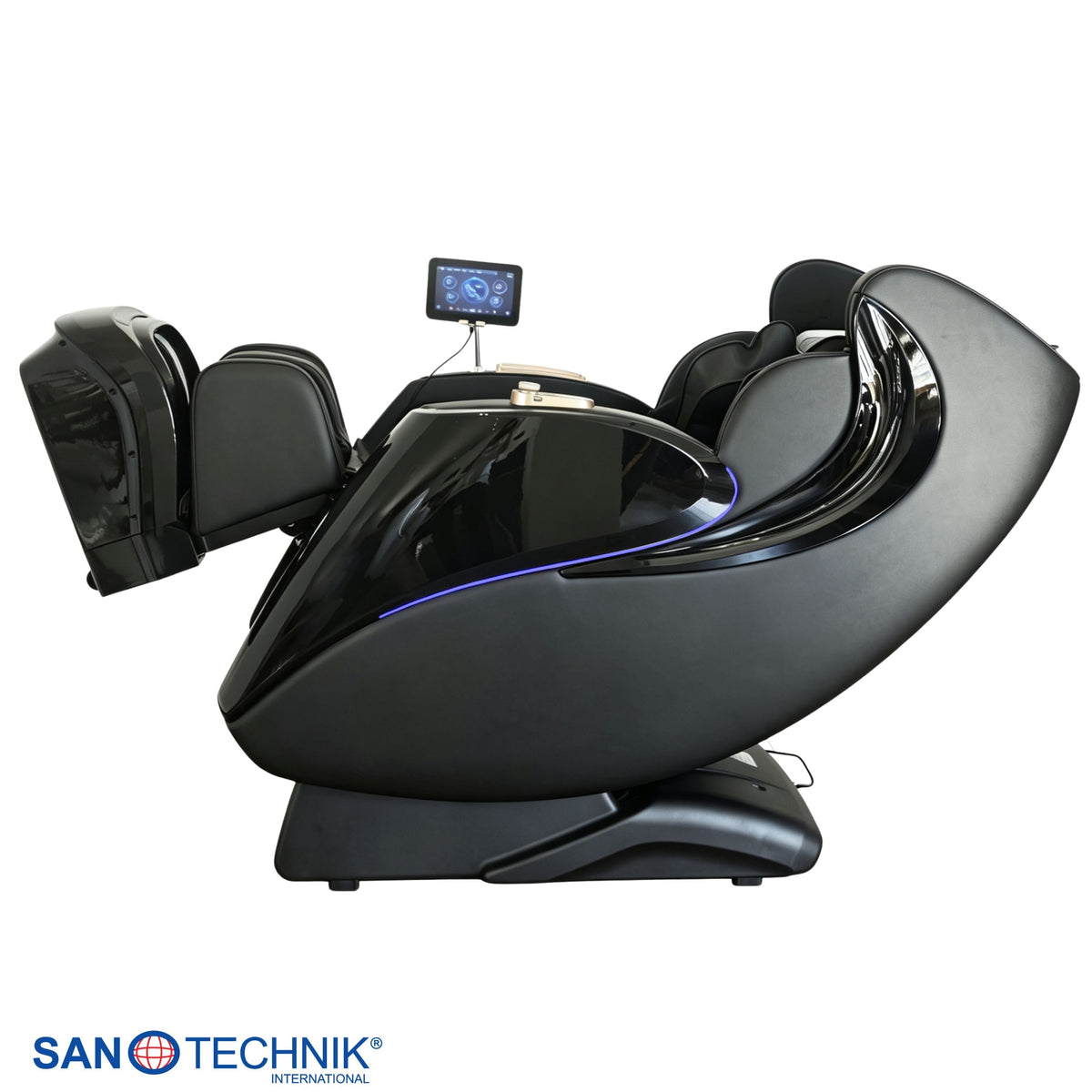 LUXORA Luxus-Massagesessel schwarz