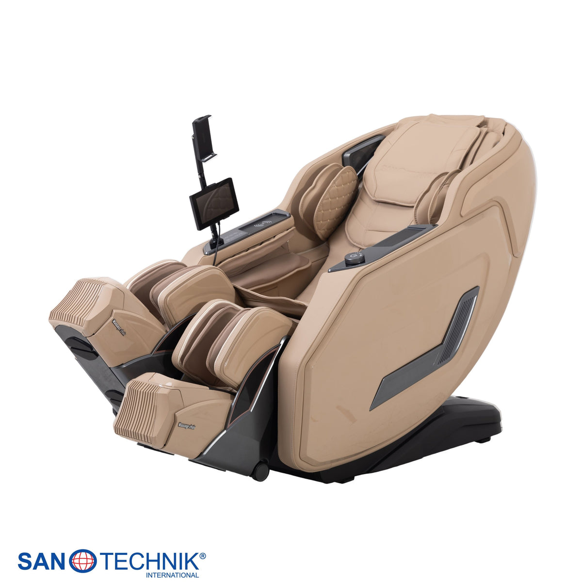 Luxus Massagesessel AVORA mit 4D-Massage, Zero Gravity & Körperscan | Beige