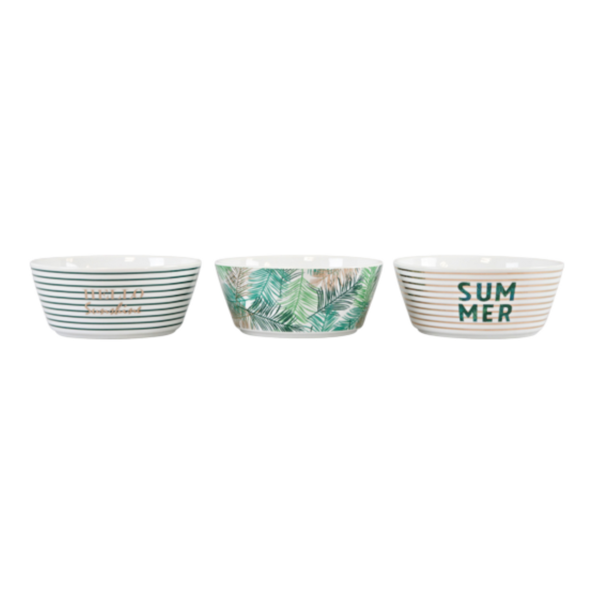 Schalen Set "Hello Summer" 3-teilig