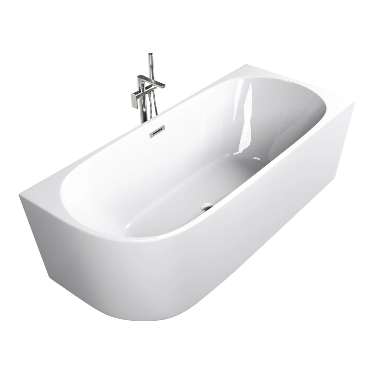 Corner bathtub Porto in 3 different sizes