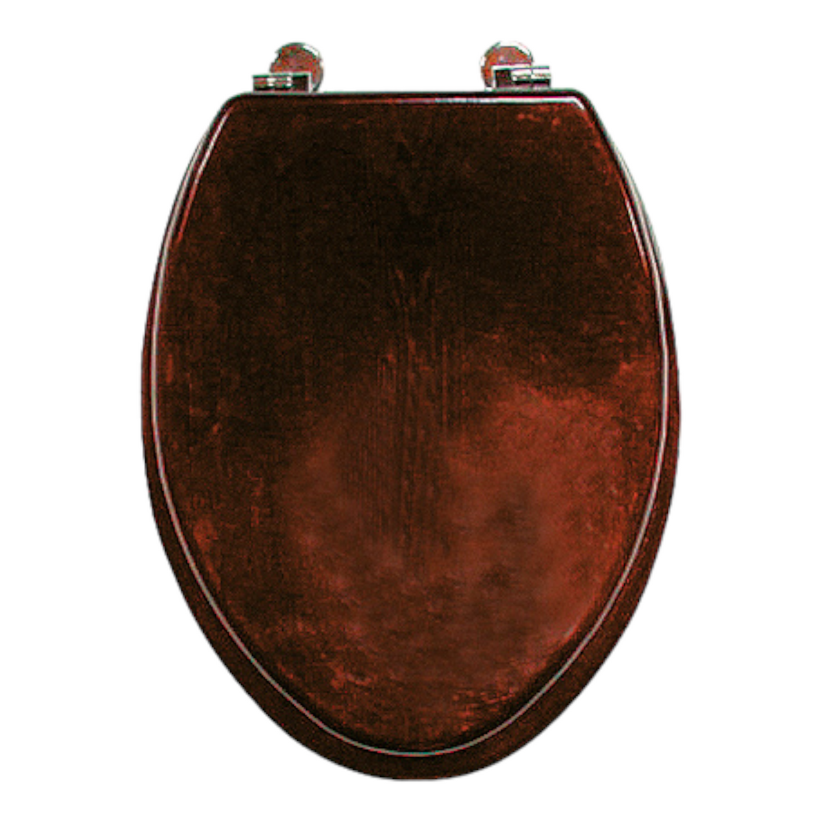 WC - Sitz Holz deko Dunkel