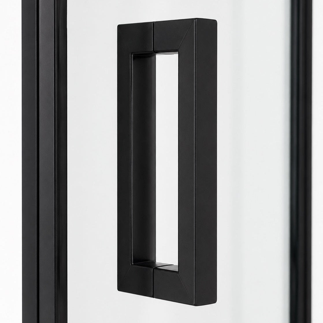Komplettdusche BALATON 1 schwarz 90x90x203 cm