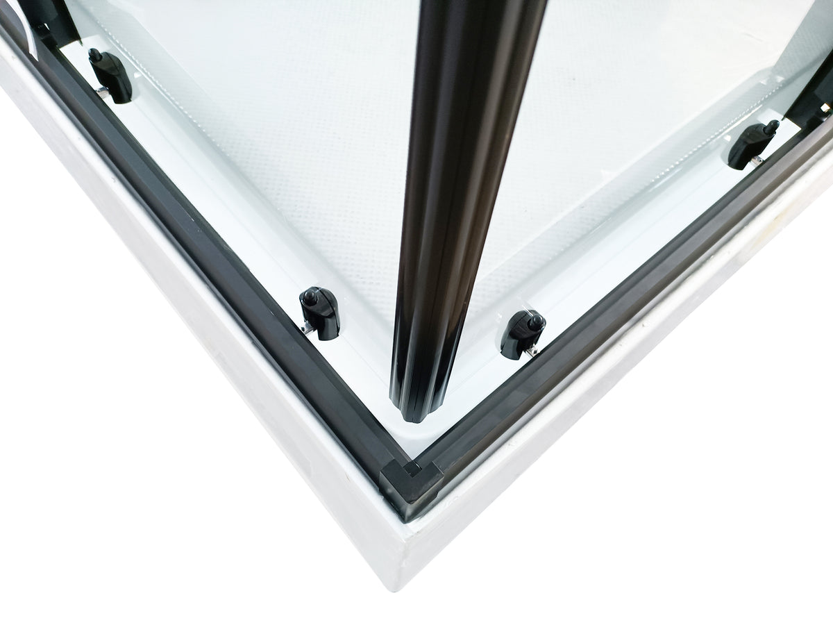 Komplettdusche UNI 80x80/90x90x203 cm