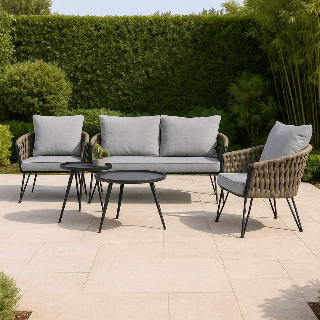 Gartenlounge Set Palma 5-teilig