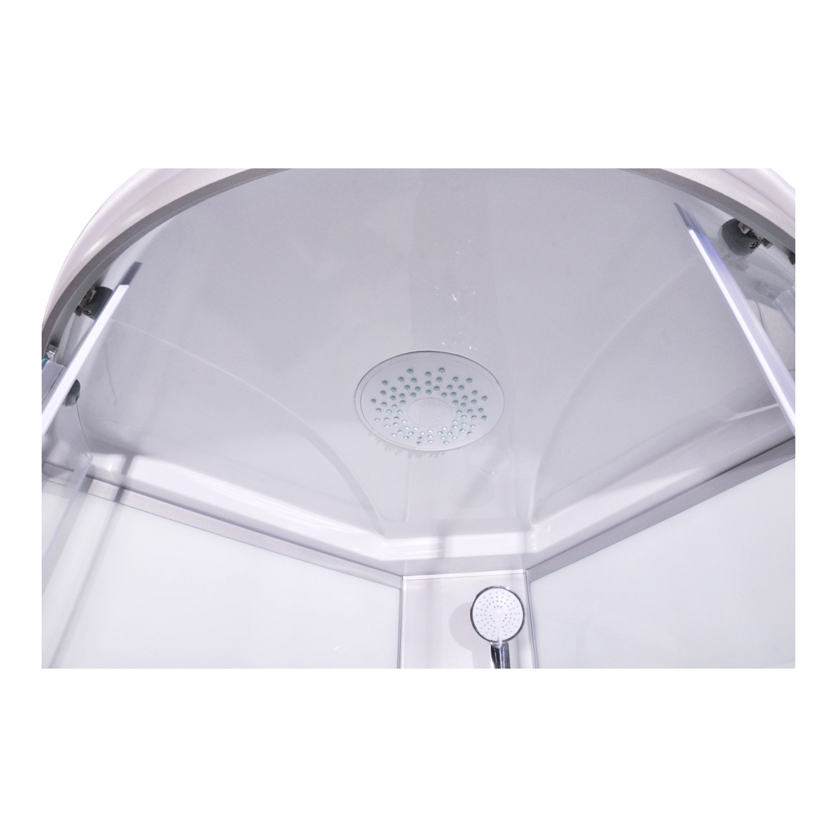 Complete Shower Unit PUNTO with Quick Assembly 90x90x215 cm