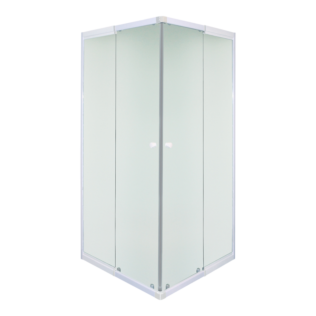 SANODUSCH Corner Shower 78.5-90x78.5-90x190 cm | Matt Glass