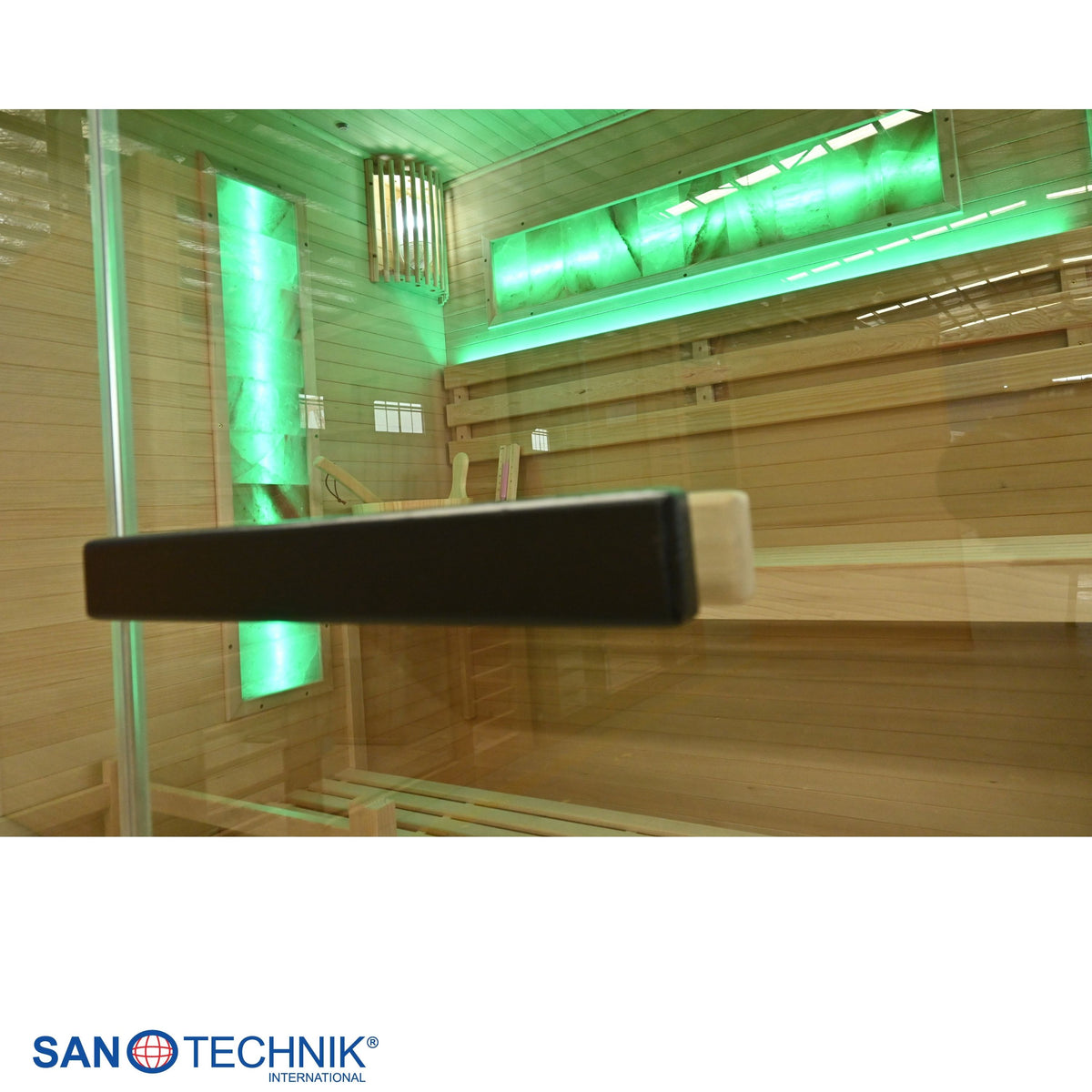 Salzstein Sauna LUXOR 2 | für 3 Personen
