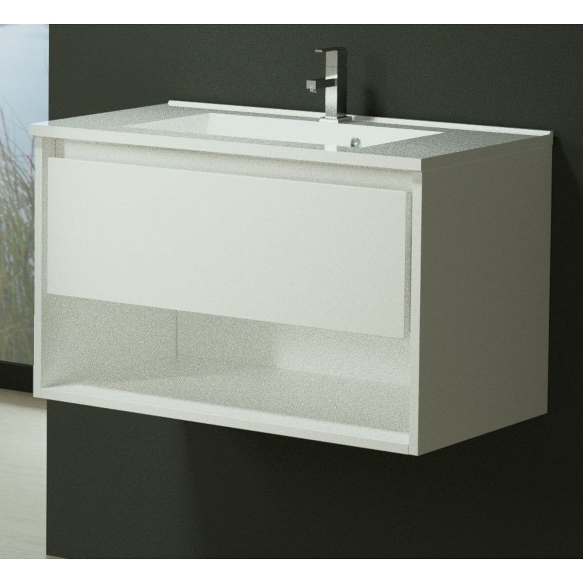Waschbeckenunterschrank SOHO WEISS 80