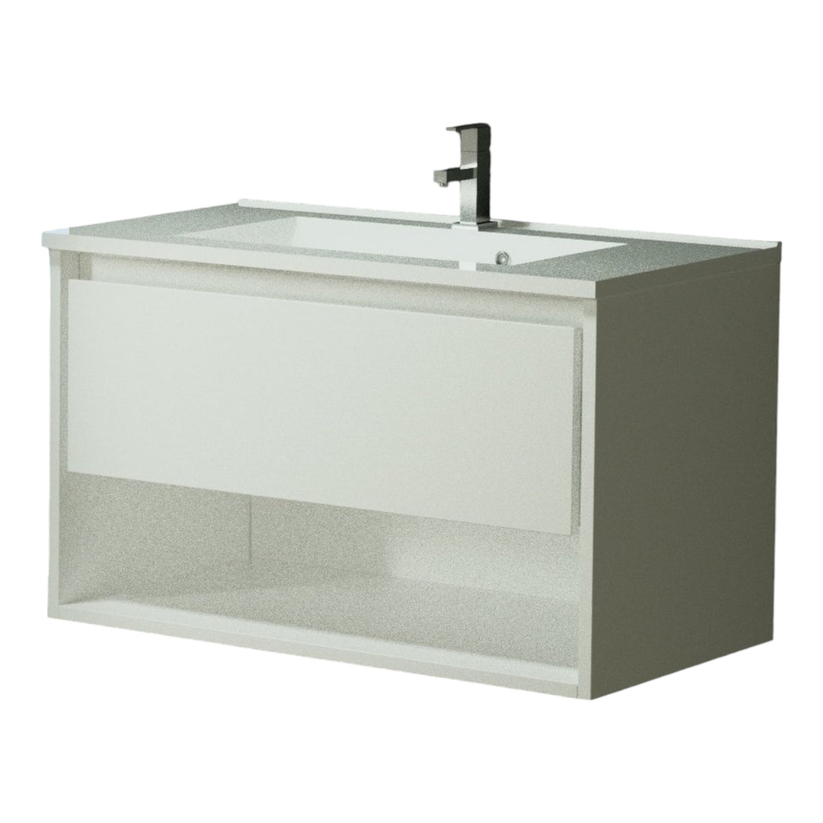 Waschbeckenunterschrank SOHO WEISS 80