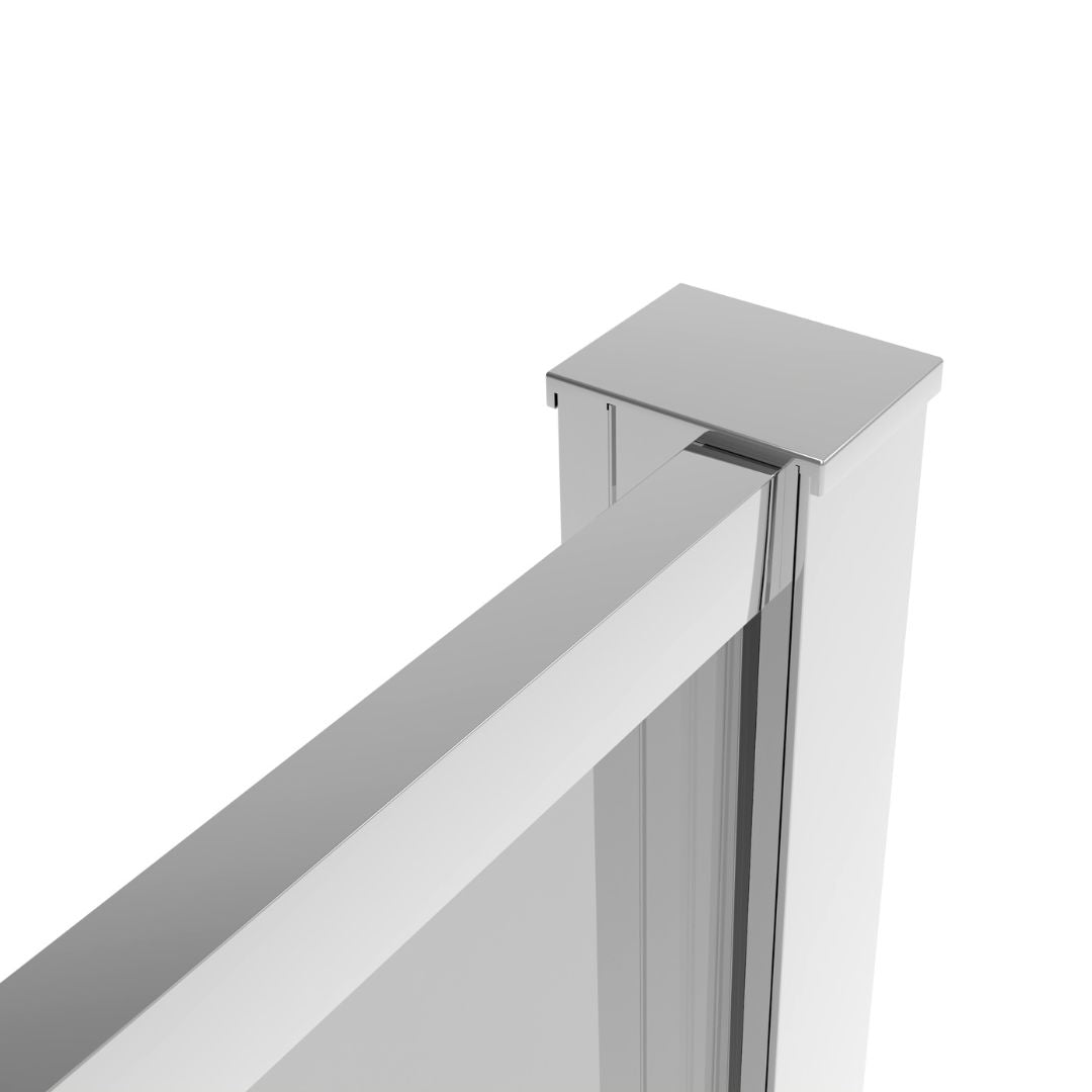 Cristal fijo cromado 6mm ESG Easy-Clean