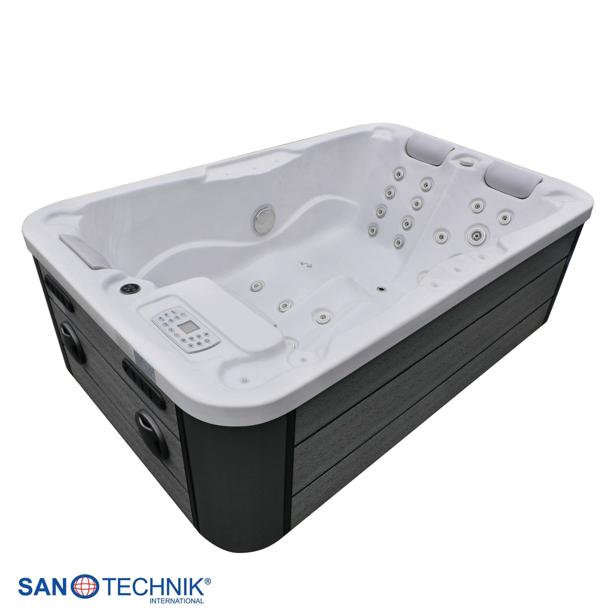 Outdoor Whirlpool MODENA White Marble incl. Cover