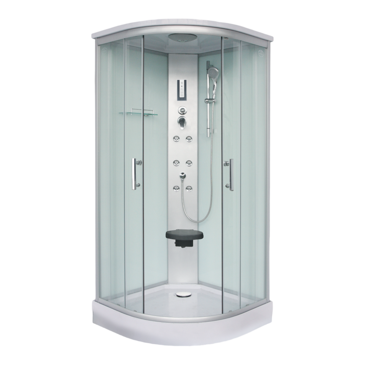 Komplettdusche SCALA mit Schnellmontage 90 x 90 x 215 cm