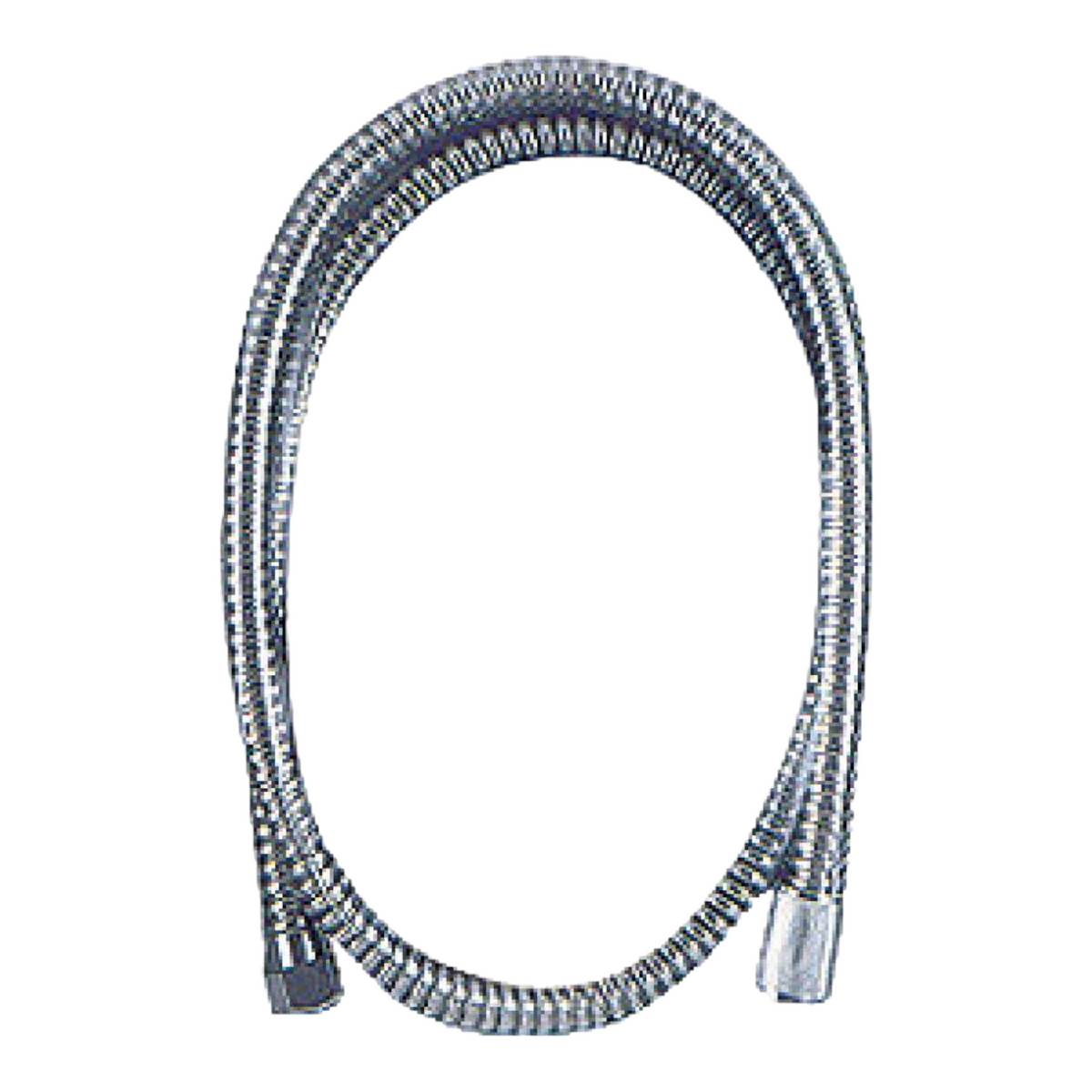 Metallbrauseschlauch in zwei verschieden Größen