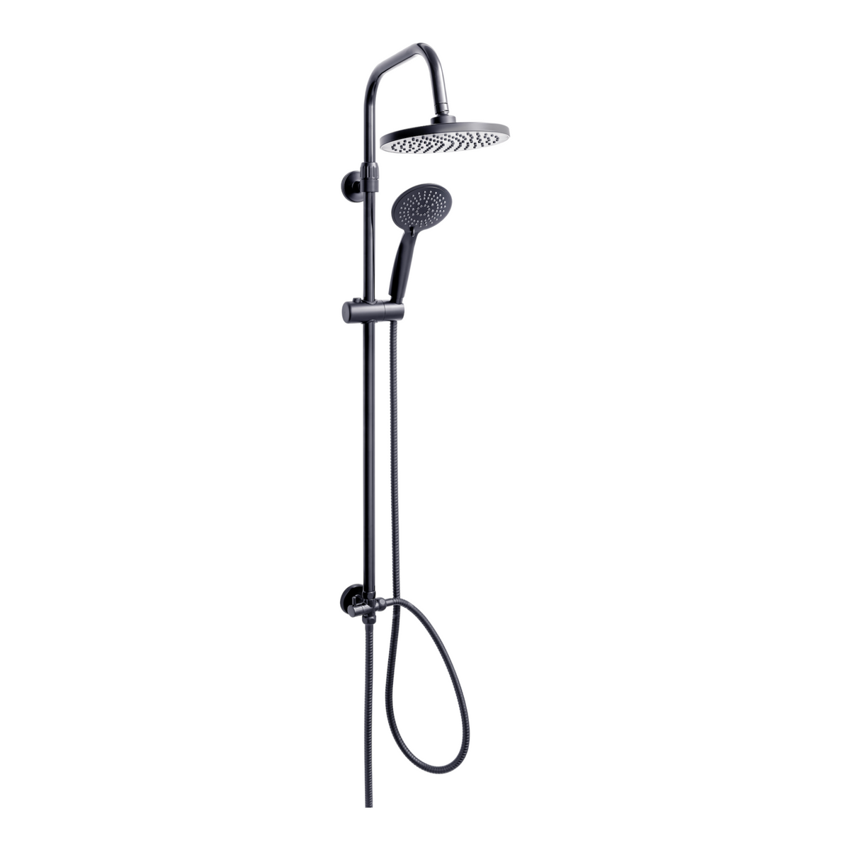 Juego de ducha fija SOHO con ducha fija, 3 piezas