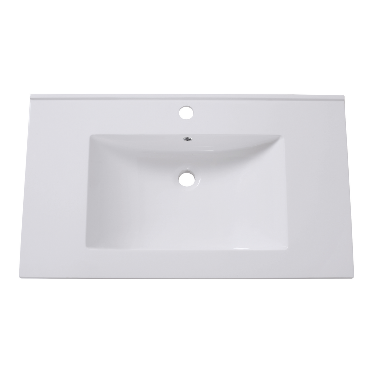 Waschbecken aus Mineralguss 80x46x17,5 cm
