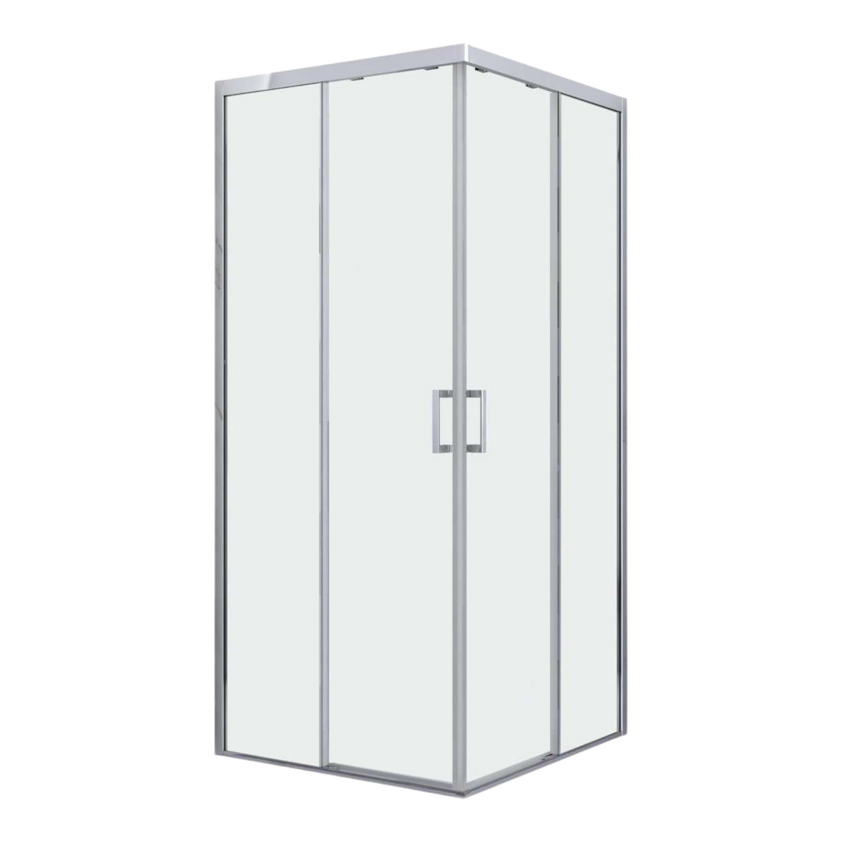 Corner shower ELITE CHROME with Easy Clean 88-90x88-90x195 cm