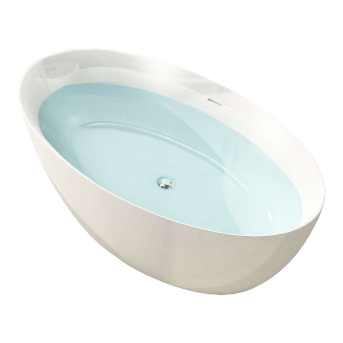 Freistehende Badewanne MIAMI 170x82x58,5 cm