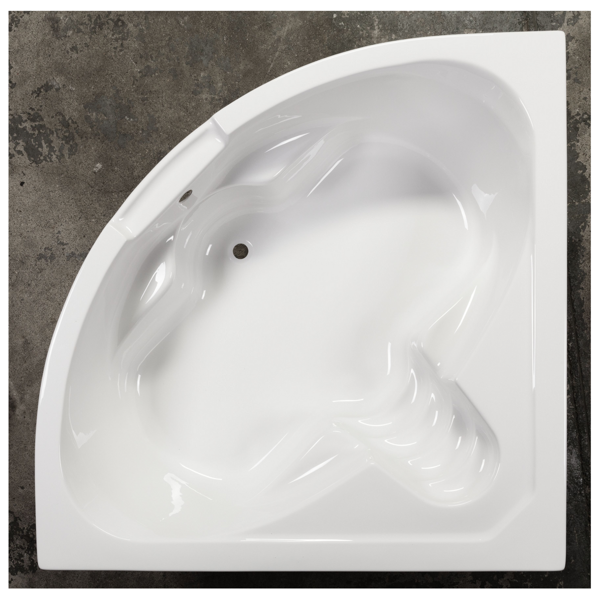 Corner Bathtub RIVERA 150cm