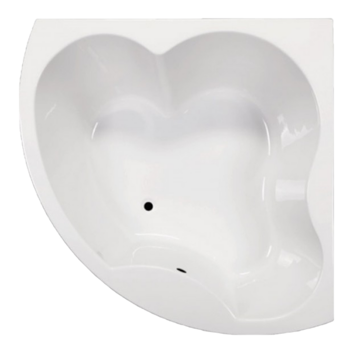 Corner bathtub LA PALMA 149x149x55 cm