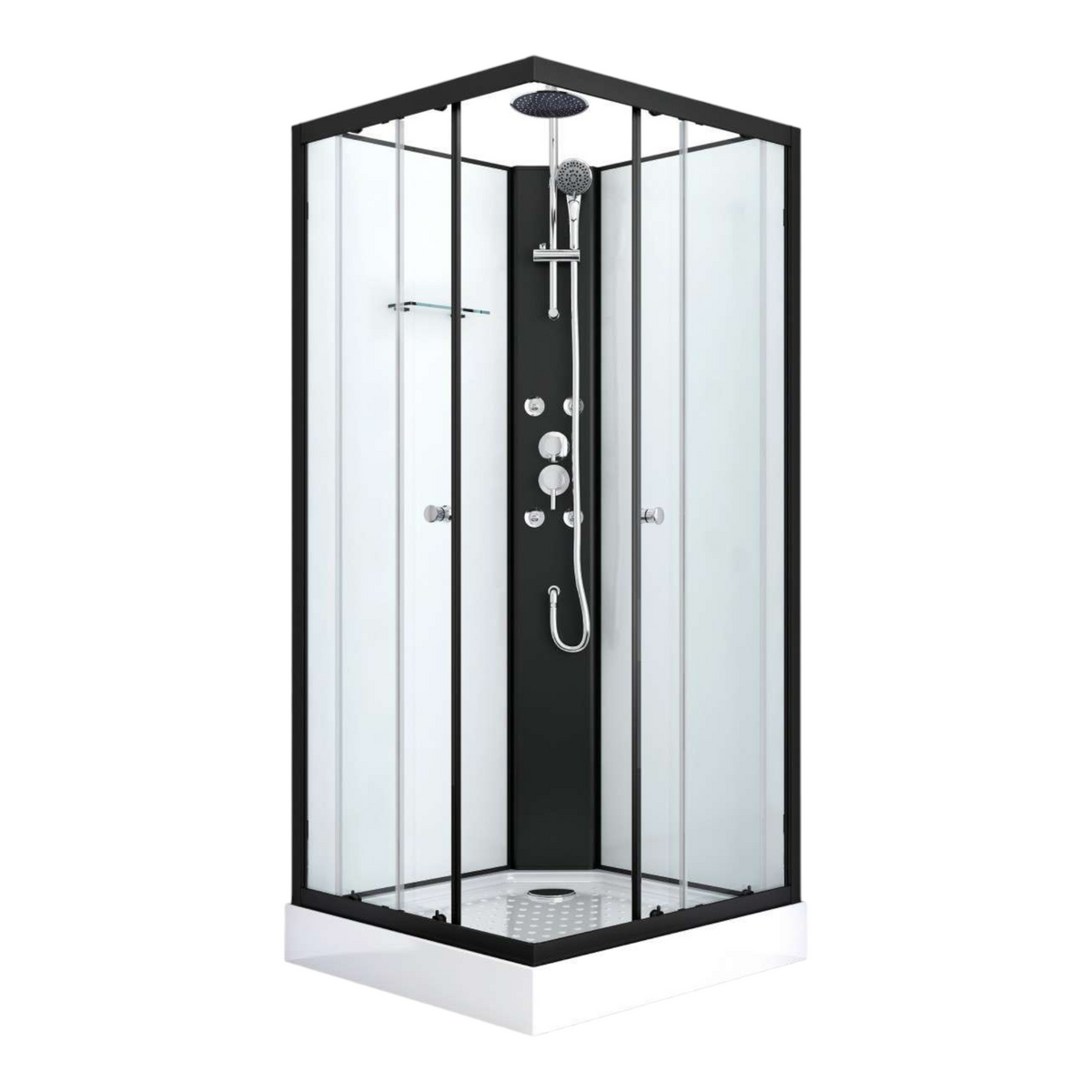 Komplettdusche STIL 90x90x225 cm