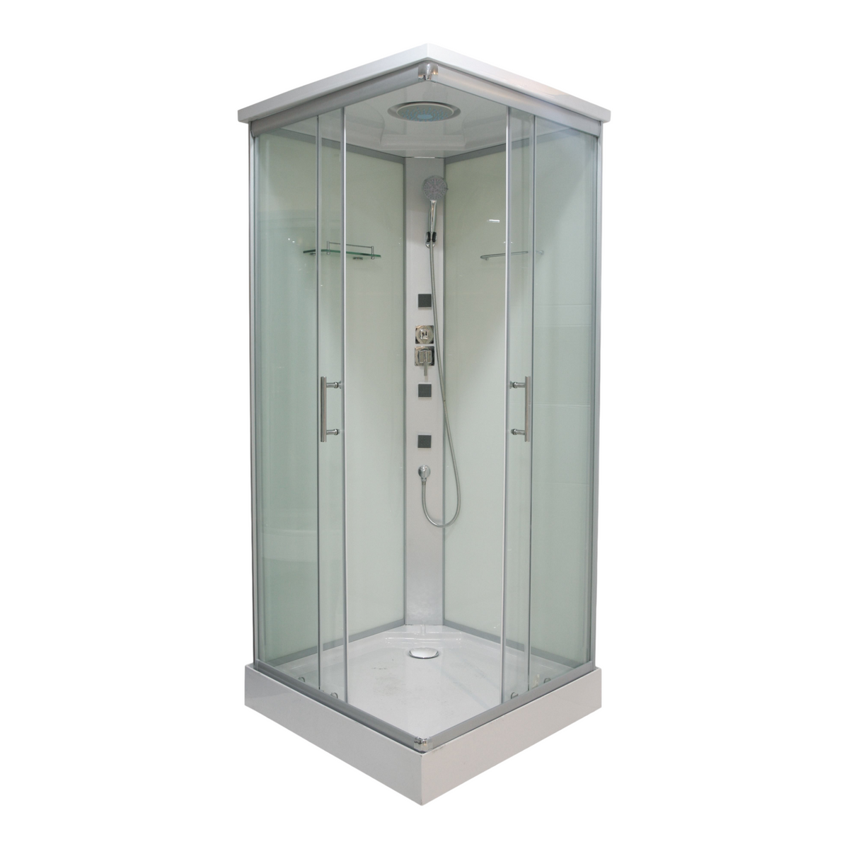 Complete Shower TWIST 1 with Quick Assembly 80x80x215 cm